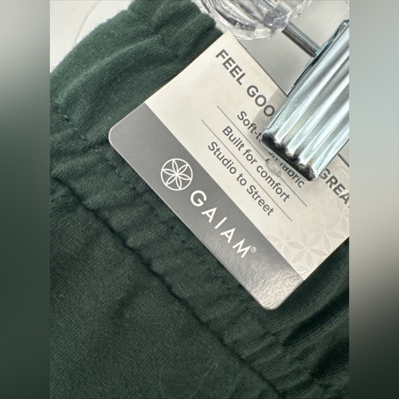 GAIAM Namaste Jogger Sweatpants Men’s Size L Pine Grove Green Athletic NWT - Picture 7 of 8